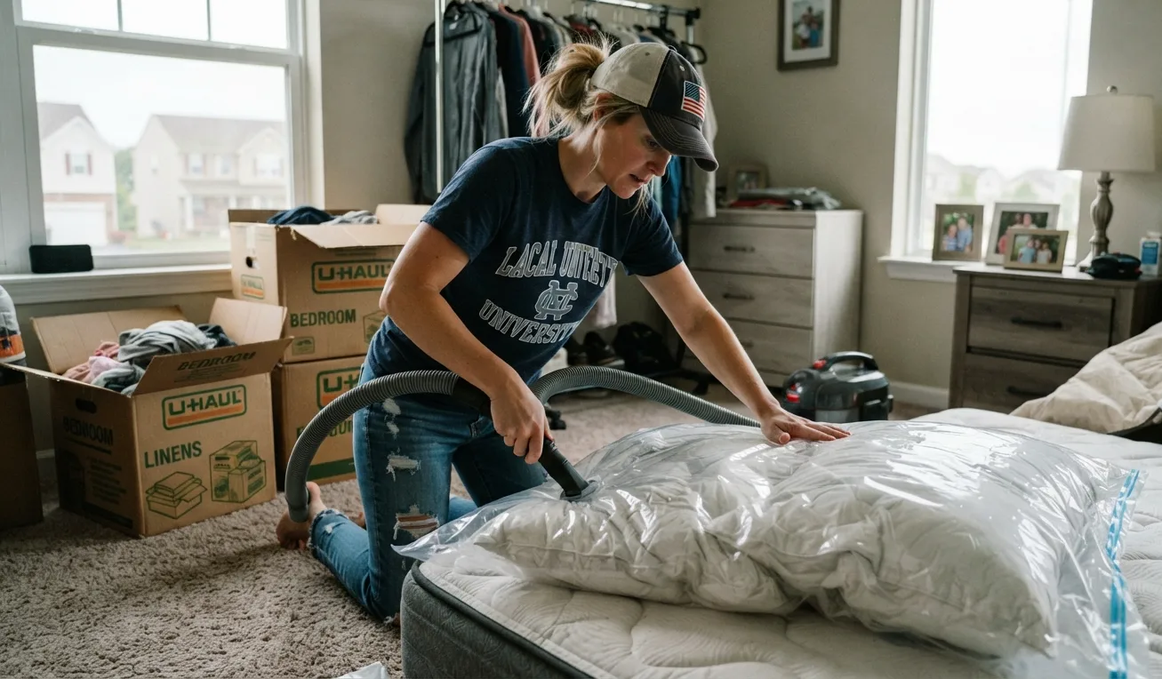 How to Pack Pillows When Moving