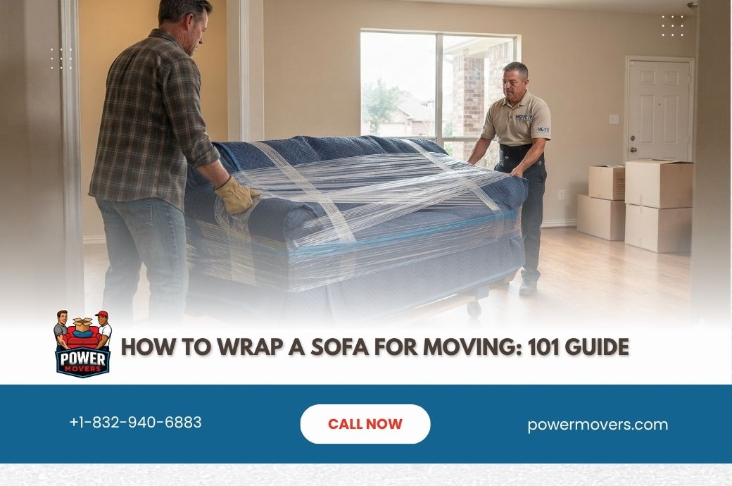 How to Wrap a Sofa for Moving