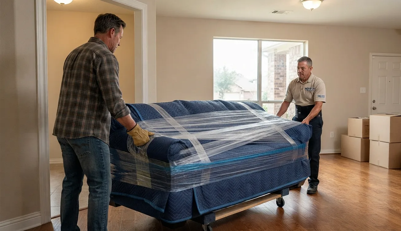 How to Wrap a Sofa for Moving