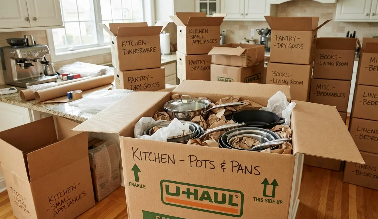 How to Pack Pots and Pans for Moving in 7 Simple Steps