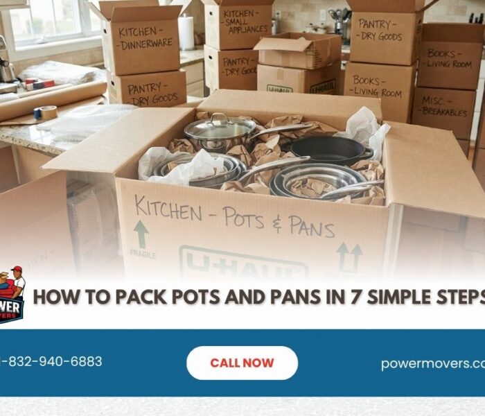 How to Pack Pots and Pans in 7 Simple Steps