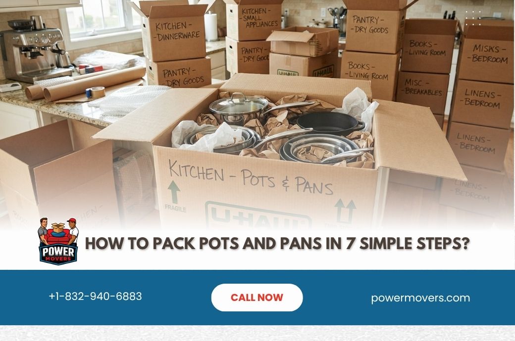 How to Pack Pots and Pans in 7 Simple Steps