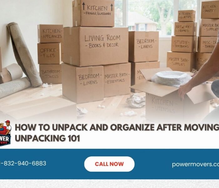 How to Unpack and Organize After Moving_ Unpacking 101